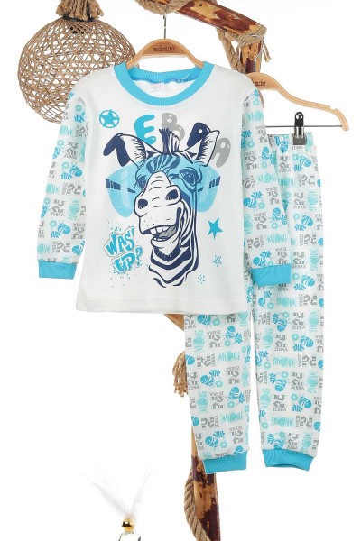 bebe-mavisi-4-6-yas-zebra-baskili-erkek-cocuk-pijama-takim-141043