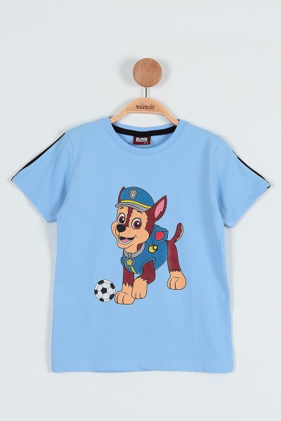 bebe-mavisi-5-8-yas-kopek-top-baskili-erkek-cocuk-tisort-185399