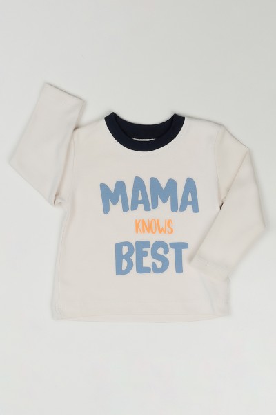 Bebe Mavisi (6-24 Ay) Kapüşonlu Çocuk Üçlü Takım 84008