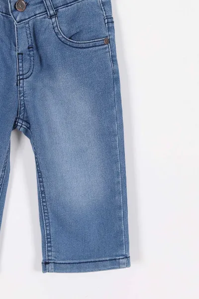 Bebe Mavisi (6-24 Ay) Kız Bebek Kot Pantolon 281794