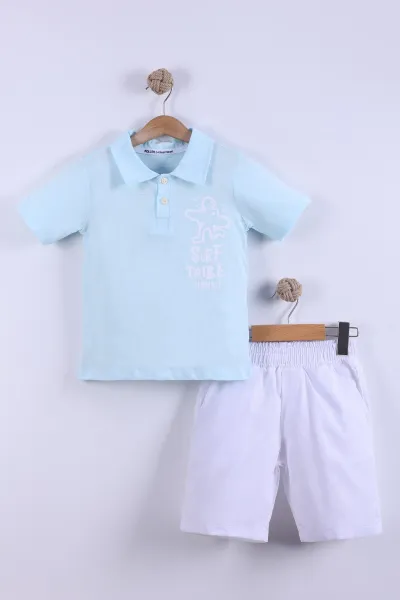 bebe-mavisi-7-11-yas-surf-tribe-baskili-gomlek-yaka-tisortlu-gabardin-sortlu-erkek-cocuk-yazlik-takim-441761