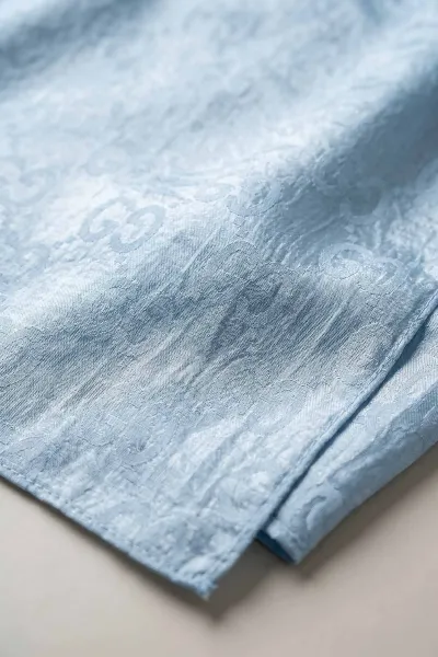 Bebe Mavisi 70x180 Cm Elegance Premium Pamuk Jakar Şal 475029