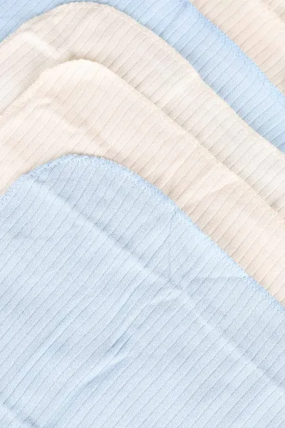 Bebe Mavisi 7'li Kutulu ve Pamuklu Unisex Bebek Mendil 476588