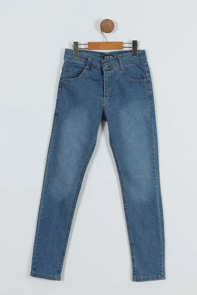 bebe-mavisi-8-12-yas-lazerli-erkek-cocuk-kot-pantolon-252363
