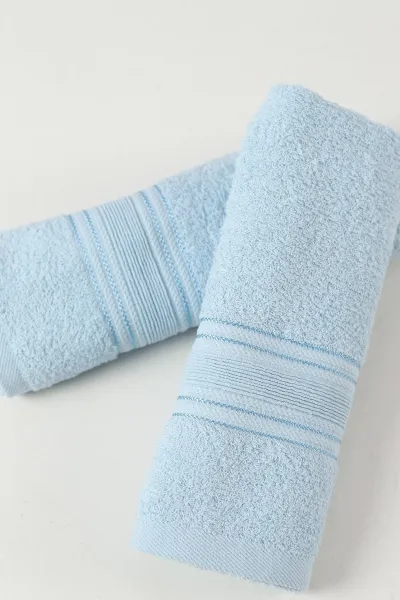 Bebe Mavisi 90x150 Desenli Bursa Banyo Havlusu 468488