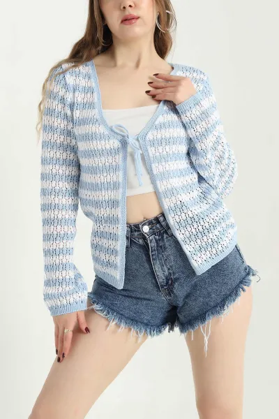 bebe-mavisi-ajurlu-cizgili-triko-hirka-340825