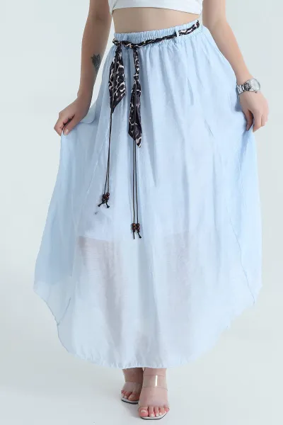 bebe-mavisi-astarli-beli-lastikli-tensel-dokuma-kadin-etek-466406