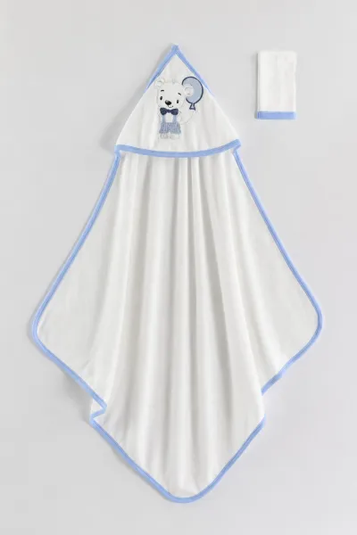 bebe-mavisi-beyaz-0-6-ay-balonlu-ayicik-nakisli-cift-katli-bebek-silgi-havlu-476272