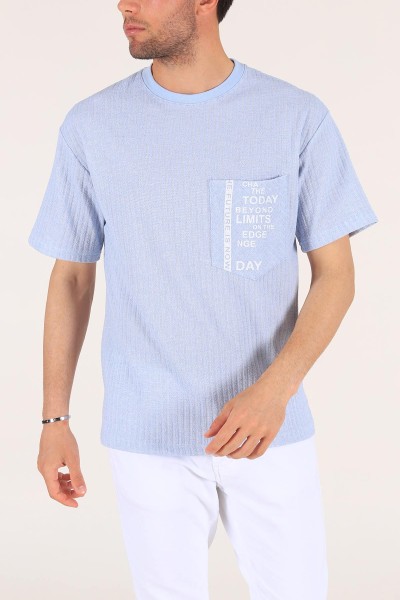 bebe-mavisi-cep-baskili-dokulu-oversize-erkek-tisort-177508