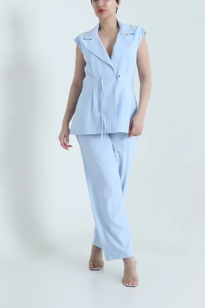 Bebe Mavisi Diagonal Modal Kadın İkili Takım 462572