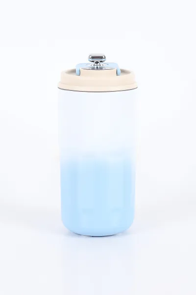 Bebe Mavisi Dijital Derece Göstergeli Çelik Termos-Matara 420 Ml 393134