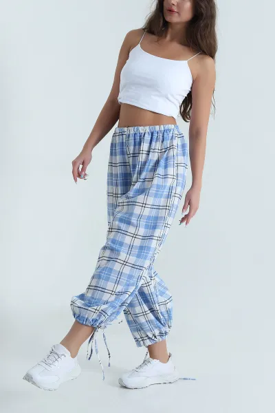 bebe-mavisi-dokuma-kadin-salvar-pantolon-481470