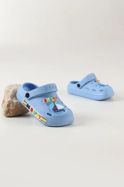 Bebe Mavisi Figürlü Erkek Çocuk Sandalet 462453
