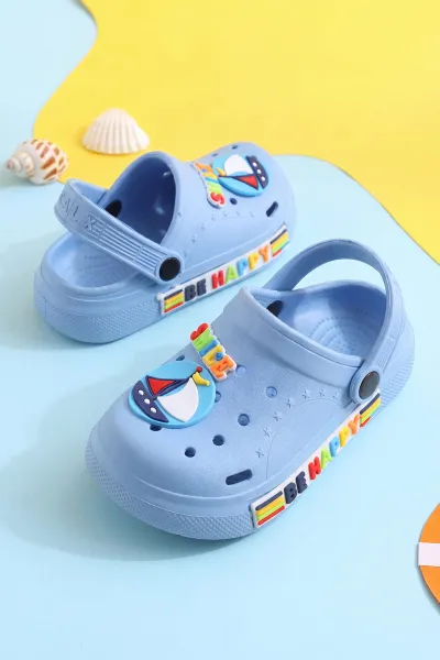 Bebe Mavisi Figürlü Erkek Çocuk Sandalet 462453