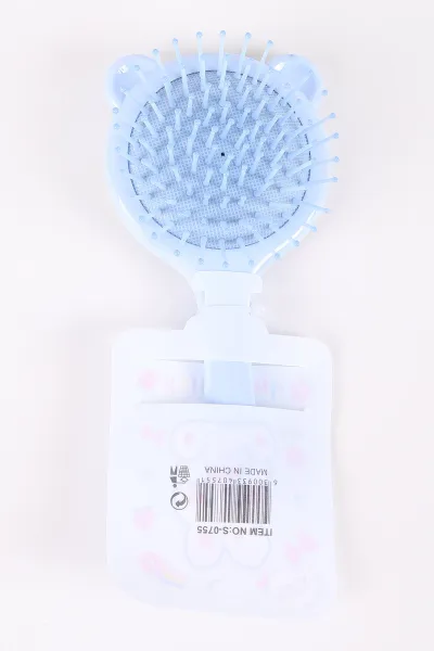 Bebe Mavisi Figürlü ve Kabartmalı Çocuk Saç Tarağı 449716