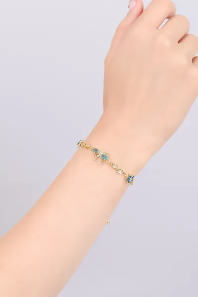 bebe-mavisi-gold-fiyonk-model-celik-bileklik-468982