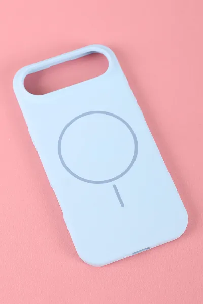 Bebe Mavisi İPhone 17 Air Uyumlu Capsule Serisi Soft Tpu Slikon Telefon Kılıfı 411870