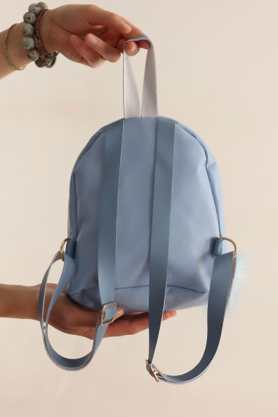 Bebe Mavisi Işıklı Çocuk Sırt Çantası 185556