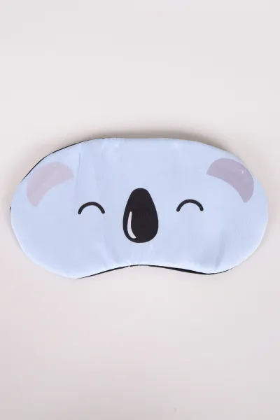 Bebe Mavisi Koala Yüzü Baskılı Göz&Uyku Bandı 479200