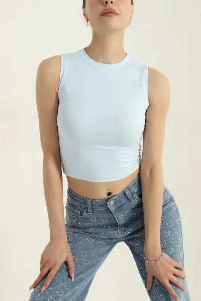 bebe-mavisi-kolsuz-modal-kadin-atlet-374658