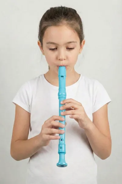 Helvacıoğlu Bebe Mavisi Kutulu Blok Flüt 450308