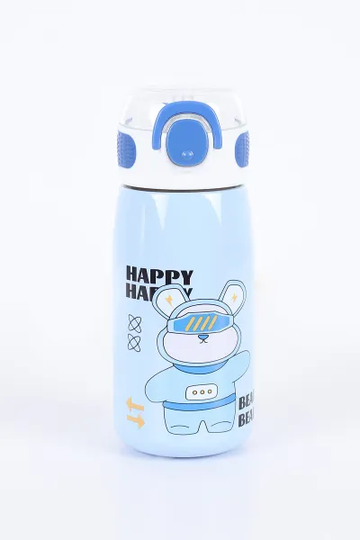Bebe Mavisi Pipetli Çelik Termos-Matara 470 Ml 393143