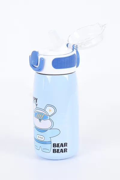Bebe Mavisi Pipetli Çelik Termos-Matara 470 Ml 393143