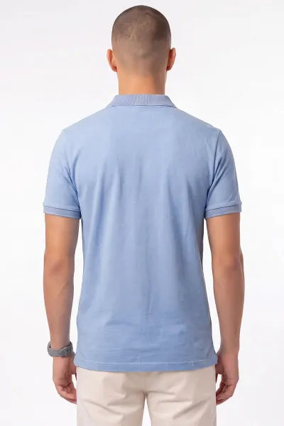 Bebe Mavisi Polo Yaka Erkek Tişört 470314