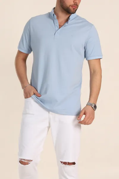 bebe-mavisi-regular-fit-dokulu-polo-yaka-erkek-tisort-342501