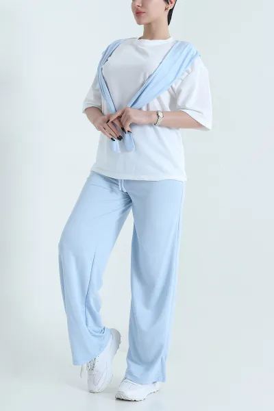 bebe-mavisi-sal-yaka-oysho-kadin-ikili-takim-452988