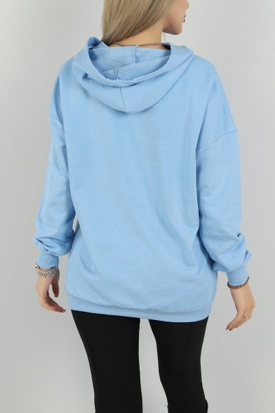 Bebe Mavisi Salaş Kalıp Bayan Sweat 144875