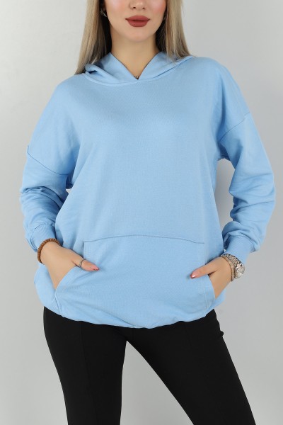 Bebe Mavisi Salaş Kalıp Bayan Sweat 144875