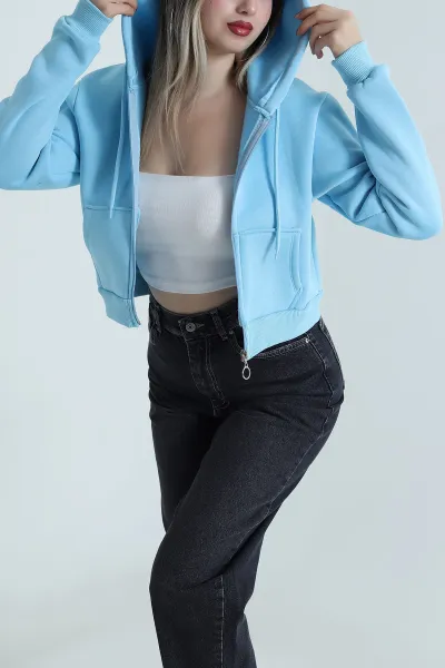 bebe-mavisi-sardonlu-uc-ip-fermuarli-kadin-sweat-487725