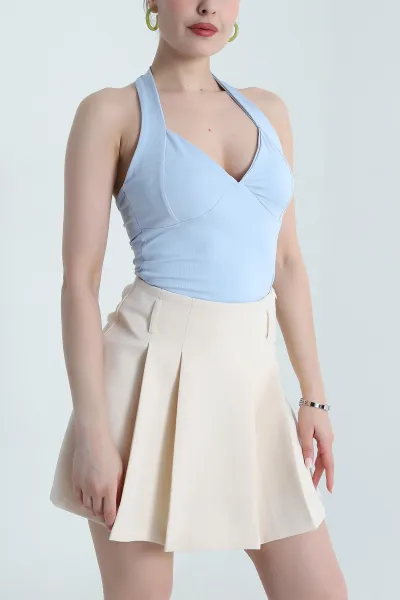 Bebe Mavisi Scuba Zıbın Kadın Bluz 471600