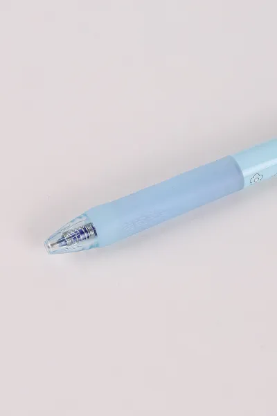 Bebe Mavisi Sevimli Karakterli Arkası Silgili Silinebilir Mavi Tükenmez Kalem 0.5 mm 474253