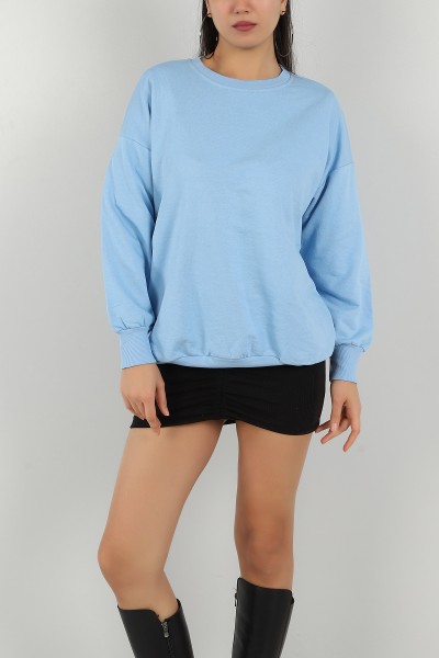 Bebe Mavisi Üç İp Bayan Sweat 145078
