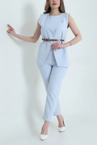 Bebe Mavisi Yeni Sezon Dabıl Kadın İkili Takım 464465