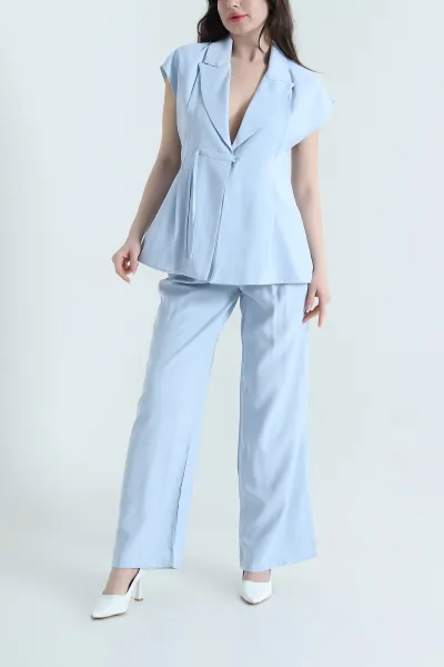 Bebe Mavisi Yeni Sezon Diagonel Kadın İkili Takım 452447