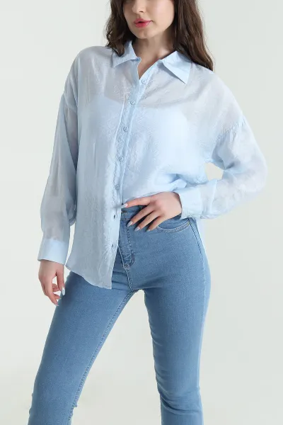 bebe-mavisi-yeni-sezon-kadin-tensel-gomlek-453800