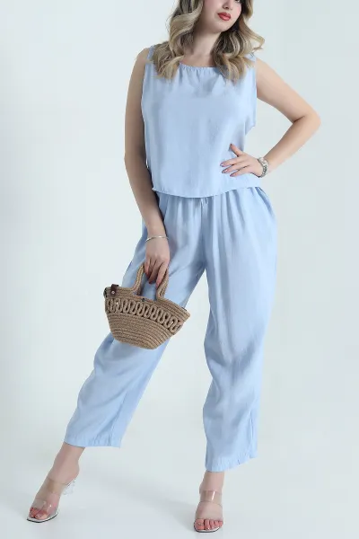 Bebe Mavisi Yeni Sezon Modal Kadın İkili Takım 478180