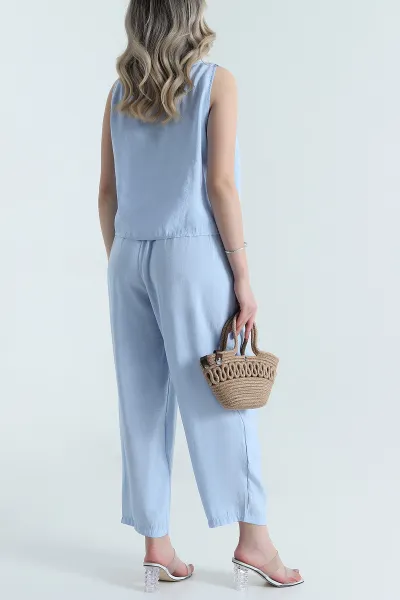 Bebe Mavisi Yeni Sezon Modal Kadın İkili Takım 478180