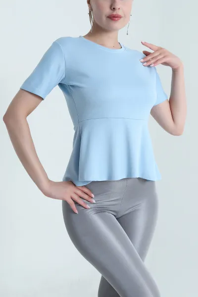 Bebe Mavisi Yeni Sezon Oysho Kadın Bluz 475816