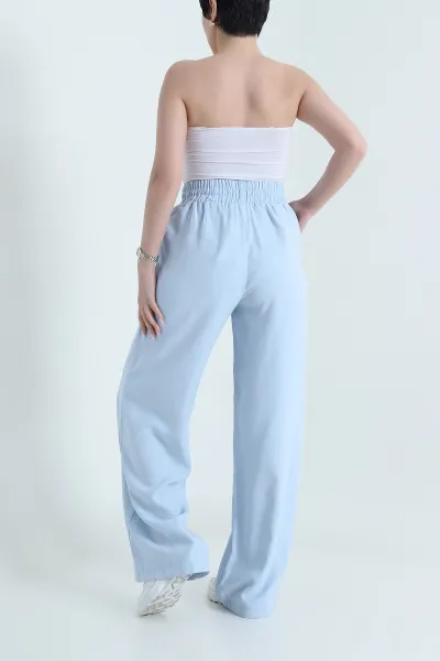 Bebe Mavisi Yeni Sezon Tensel Kadın Pantolon 457852