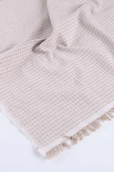 Bej 180x220 Pamuklu Çok Amaçlı Çekyat Ve Koltuk Örtüsü 240263