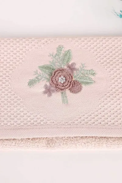 Bej 30x50 Nakışlı Bursa Mutfak Havlusu 247673