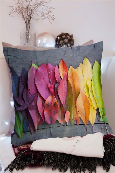 43x43cm Çift Taraflı Dijital Baskılı Dekoratif Modern Yastık Kırlent Kılıfı 218954