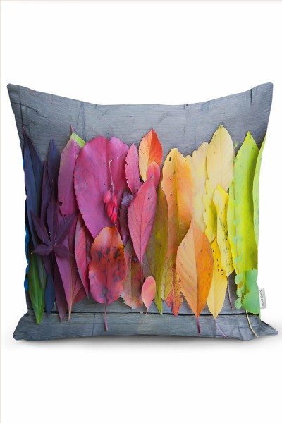 43x43cm Çift Taraflı Dijital Baskılı Dekoratif Modern Yastık Kırlent Kılıfı 218954