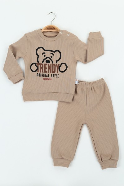 bej-6-18-ay-trendy-baskili-erkek-cocuk-takim-129547