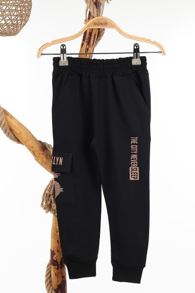 Bej (7-10 Yaş) Brooklyn Baskılı Erkek Çocuk Takım 142529