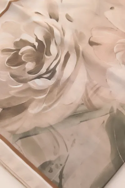 Bej 75x180 Cm Our Fashion Dijital Baskılı Desenli Soft Şal 408595